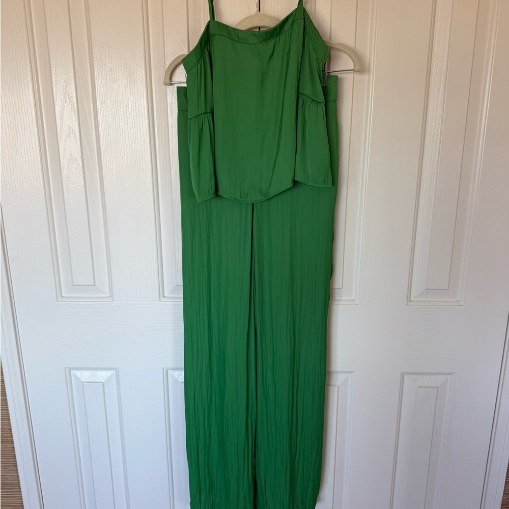 House of Harlow 1960 Emerald Green Jumpsuit